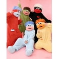 thumbnail image 2 of CeleBoo Funny Big Mouth Monster Onesie Pajamas with Large Comb – Oversized Plush Fleece Hooded One Piece for Sleep & Party, 2 of 6