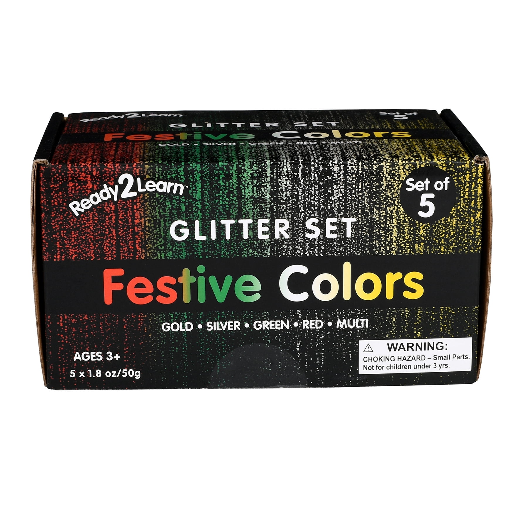 READY 2 LEARN Glitter - Festive - 5 Per Set - 2 Sets