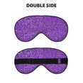 thumbnail image 2 of Uemuo Glitter Purple Pattern Sleep Eye Mask - Light Blocking Sleep Mask Blocking Out Light Perfectly, Soft and Comfortable Night Eye Mask, Eye Blinder, 2 of 7
