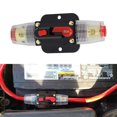 thumbnail image 4 of Disyuntor Restablecimiento automático Coche RV Interruptor de seguro de energía Portafusibles de audio Hugtrwg  Para estrenar, 4 of 7