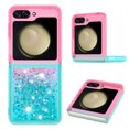 thumbnail image 1 of Funda para Samsung Galaxy Z Flip 6 5G Transparente con Brillos Carcasa Protectora Antigolpes con Glitter Brillante, 1 of 5