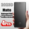 thumbnail image 1 of 4PCS Matte Hydrogel Film for Samsung S20 S21 S22 S23 Ultra FE S24 S10 S9 Plus Screen Protector for Galaxy Note 20Ultra 9 10 Plus, 1 of 6