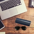 thumbnail image 4 of Eyeglass Case Hard Shell, Portable Sunglass Case, fashionable Leather Eyeglass Case, 4 of 5