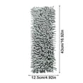 thumbnail image 4 of HAVELOR Chenille Flat Mop Replacement Cloth, 16.92 x 4.92 in, Soft Wet and Dry Floor Cleaner, For Wood, Tile, and Marble Floors(green,1PC), 4 of 7