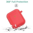 thumbnail image 3 of Funda protectora-G-1633 roja + hebilla anti-perdida-airpods primera y segunda generacion universal Zhivalor HMXY040-6, 3 of 7