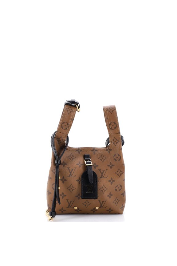 Pre-Owned Atlantis Handbag Reverse Monogram Canvas BB By Rebag