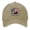 Brown, variant on Vintage Washed Baseball Cap for Men and Women, Adjustable Low Profile Dad Hat, Cotton Curved Brim Casual Outdoor Hat,Liberty Eagle Profile