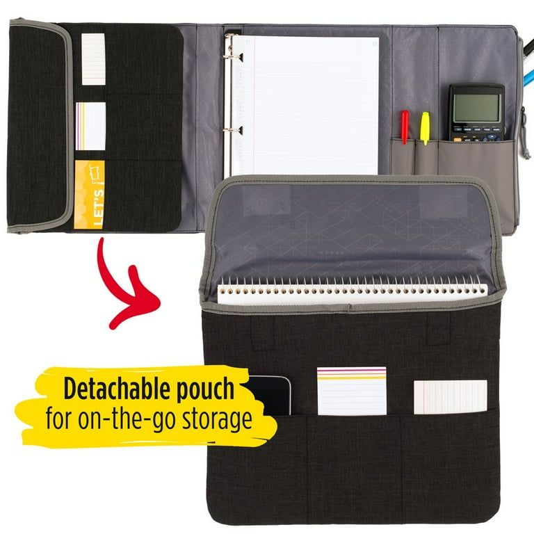 w4terページ Five Star Deluxe Zipper Binder, 1