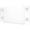 thumbnail image 5 of AdirOffice Clear Acrylic Suction Cup Window 8.5 x 5 Acrylic Sign Holder (2 Pack), 5 of 5
