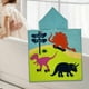 thumbnail image 1 of Toalla de playa para niños, ligera para niños y niñas, toalla de natación para piscina, toalla de natación para vacaciones, Camping, piscina y casa Dinosaurio, 1 of 8