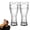 B, variant on Soccer Glass Beer Mug, 15oz Champion Cup Shaped Drinking Cup, Football Beer Glass for Viewing Parties, Football Novelty Gifts for Soccer Fans