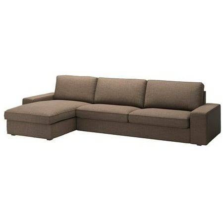 Ikea Sectional, 4-seat, Isunda brown