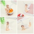thumbnail image 6 of JANGSLNG Flower Fairy Figurine Wedding Birthday Cake Topper Dollhouse Ornament Desk Decor, 6 of 8