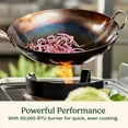 thumbnail image 6 of Cuisinart Outdoor Wok Station with 14” Carbon Steel Pan, 50,000 BTU Wok Burner, Prep Table, 6 of 13