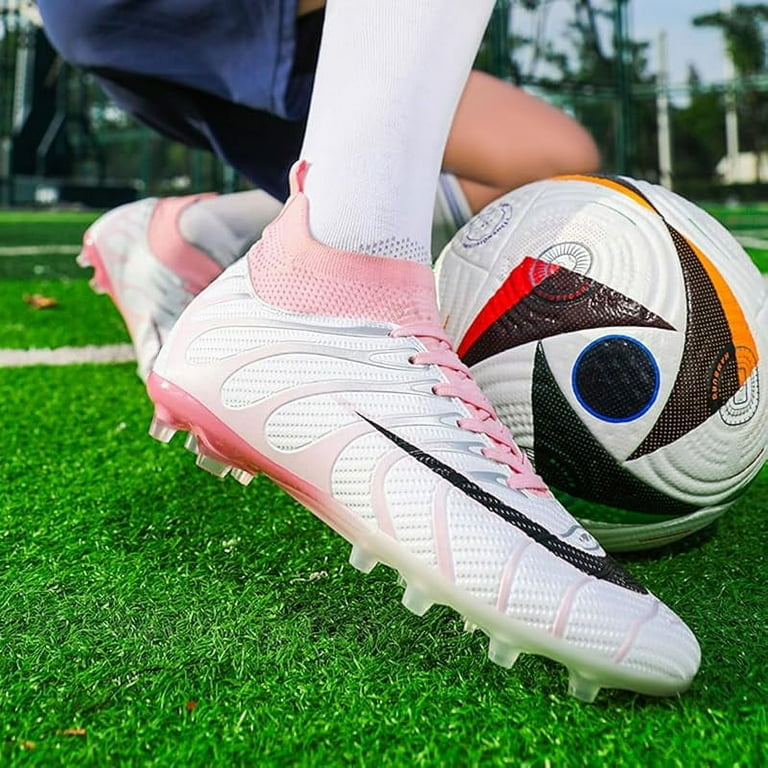 Women's Soccer Cleats for Training High Top AG Soccer Shoes Mens Athletic Futsal  Shoes for Outdoor Indoor - Walmart.com