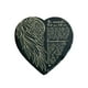 thumbnail image 5 of Piedra conmemorativa de duelo Ounissouiy Recordatorio en forma de corazón 10x10cm 2piezas, 5 of 5