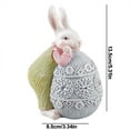 thumbnail image 3 of JeashCHAT Easter Decorations Easter Gift Cute Rabbit Bedroom Room Decoration Children's Room Desktop, 3 of 5
