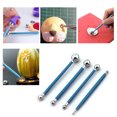 thumbnail image 2 of Tizuqe 7 Pcs Rose Petal Cutter and 4 Pcs Herbaceous Peony Cutter 4 Pcs Metal Ball, 2 of 9