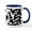 White/Navy Inside, variant on CafePress - Dalmatian Mug - 11 oz Ceramic Mug - Novelty Coffee Tea Cup
