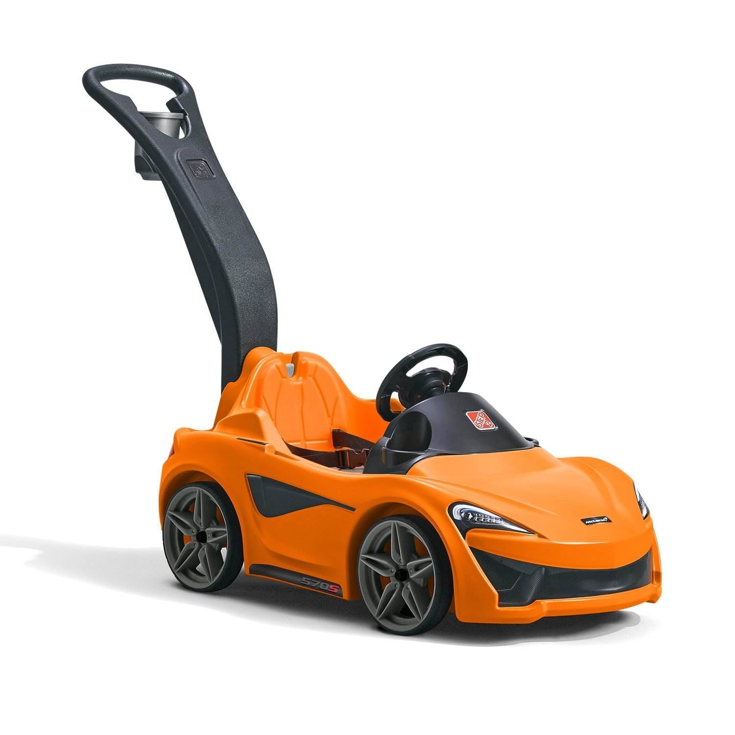 Step2 Toddler Children McLaren 570S Sports Car Push Pull Ride On