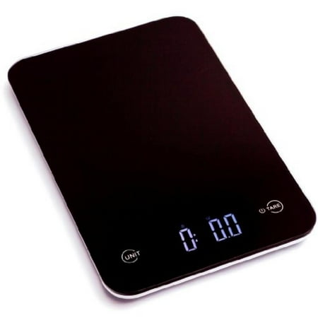 

Ozeri Touch Professional Digital Kitchen Scale (12 lbs Edition) Tempered Glass in Elegant Black
