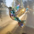 thumbnail image 5 of HengDidi Colorful Hummingbird Sun Catcher Acrylic Hanging Decor - Garden Home Ornament with Symbolic , Durable Easy Hang for Patio Window Fireplace Accent, 5 of 8