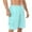 Mint Green, variant on MIXUE Mens Shorts Summer Solid Color Swimming Trunks Mesh Beach Pockets Mens Workout Shorts Outwear,Red,32