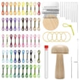thumbnail image 1 of Kit para zurcir hongos Windspeed con 14 ganchos, telar y 50 hilos, 1 of 7