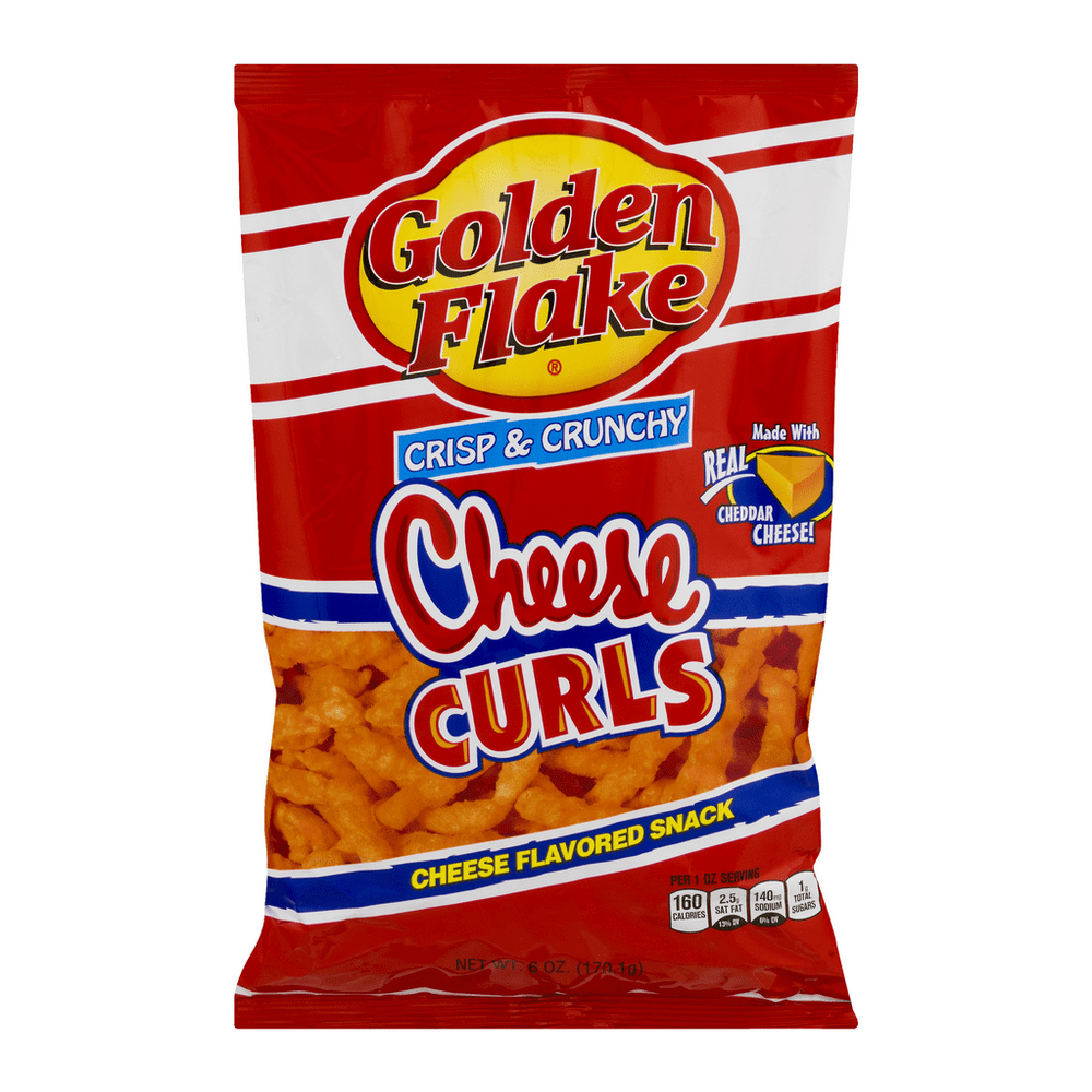 Golden Flake Cheese Curls 6 oz
