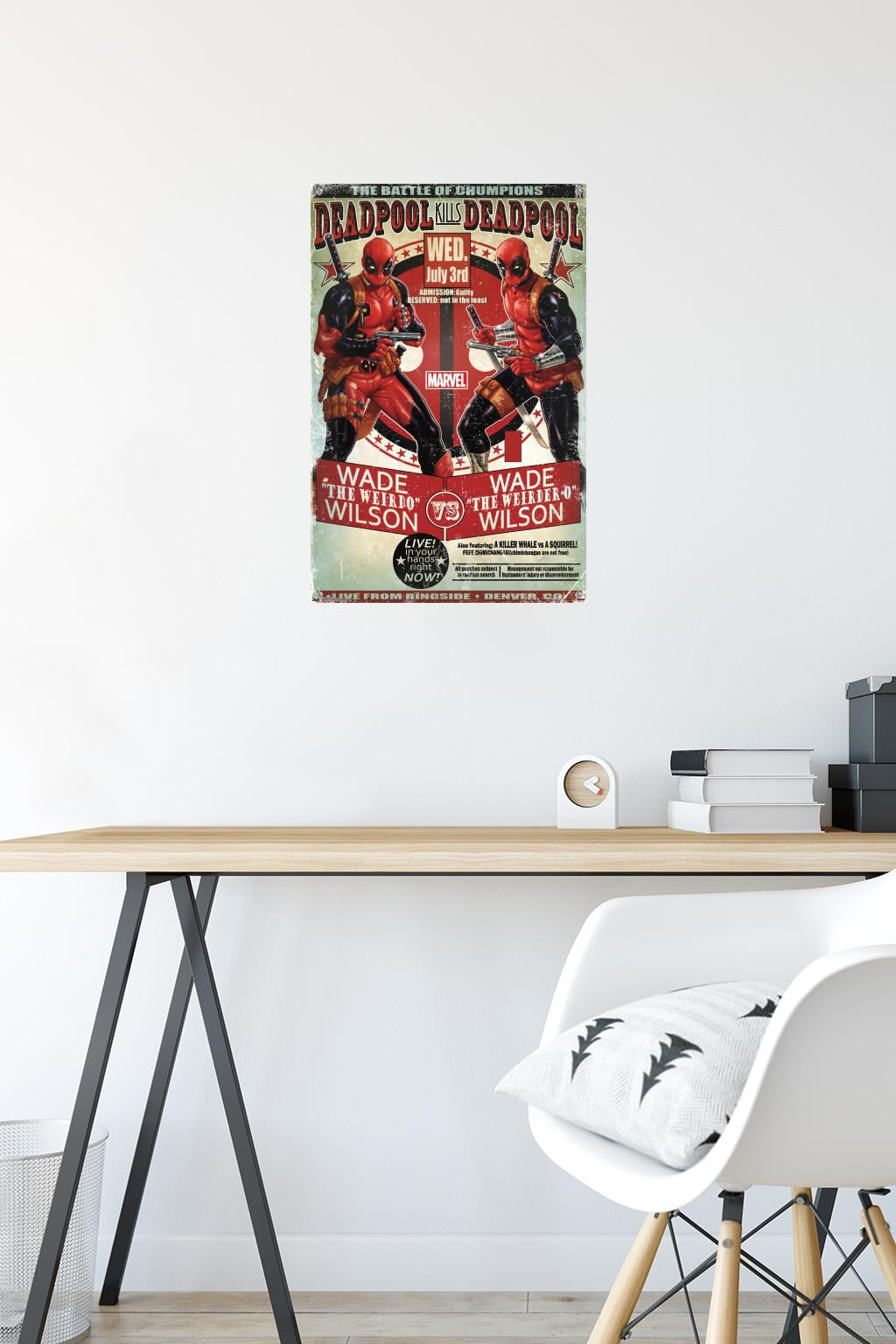 Marvel Comics - Deadpool - Chumpions Wall Poster with Push Pins, 14.725" x 22.375"