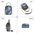 thumbnail image 3 of FORMRS Crossbody Bag for Women Quilted Travel Shoulder Cell Phone Purse with Chain Strap Handbag, Trees in The Night, 3 of 7