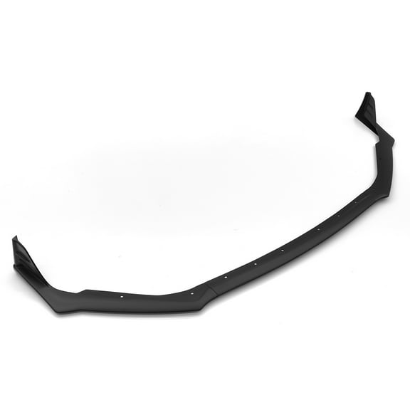 Ikon Motorsports Front Bumper Lip, Compatible with 2022-2025 Subaru BRZ, STI Style Unpainted Black PP Polypropylene Air Dam Chin Spoiler Protector Splitter 3PCS