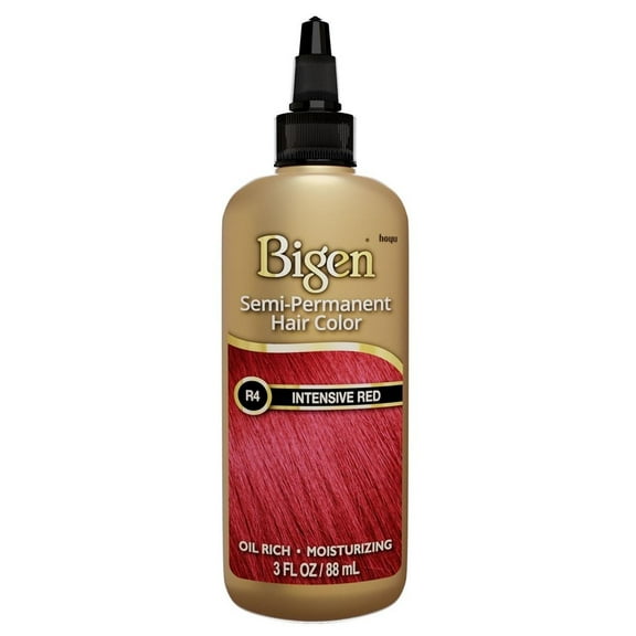 Bigen Semi-Permanent Haircolor #R4 Intensive Red 3oz (Pack of 3)