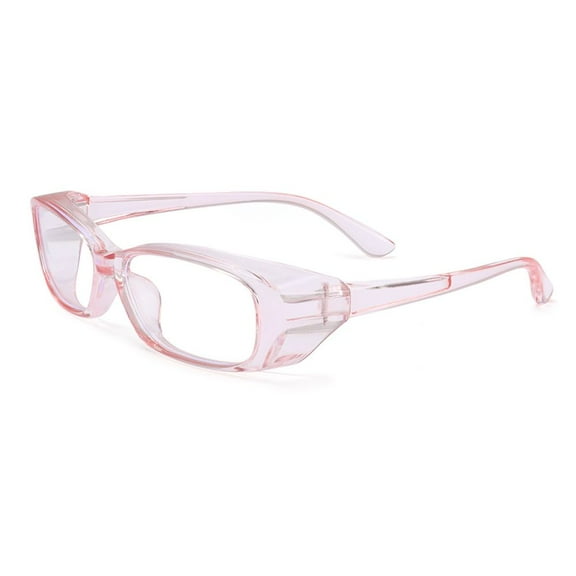 Fashion Classic Vision Care Side Shields Safety Goggles Optical Eyewear Anti-blue Light Reading Glasses Presbyopia Eyeglasses PINK