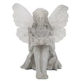 thumbnail image 3 of Garden Figurines, Angel Garden Statue Solar Design Exquisite Workmanship Enjoy DIY  For Patio, 3 of 8