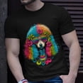 thumbnail image 2 of Poodle Dog Miniature Poodle Toy Poodle Hippie TShirt, 2 of 6