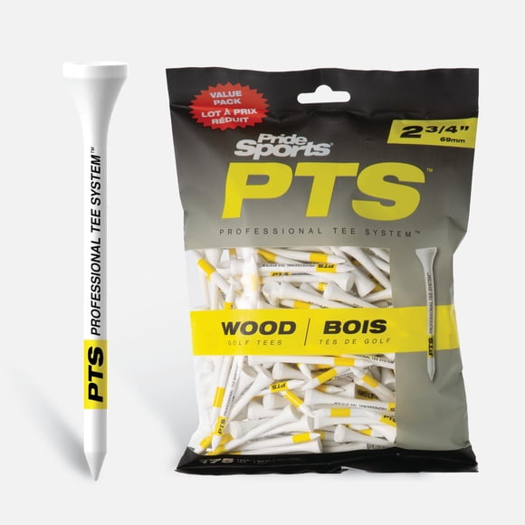 Golf Tees Pride Professional Tee System, madera, 175 unidades