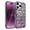 Purple, variant on Allytechgroup Anti-Scratch Glitter Hard Shell Back Cover Cell Phone Case with Protective Case Cover for Apple iPhone 17, Gold