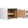 thumbnail image 4 of Barska Fire Resistant Security Safe, Compact Biometric, 0.75 Cu, White, Medium, 4 of 9