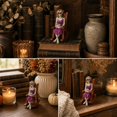 thumbnail image 6 of Halloween Skeleton Statues, Skull Figurines Gothic Home Decor for Shelf, Tabletop, Indoor Outdoor Halloween Decorations, 6 of 7