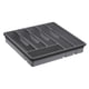thumbnail image 3 of Caja de almacenamiento para cubiertos y cubertería, bandeja para cubiertos, organizador de cajones con 6 compartimentos Gris, 3 of 9