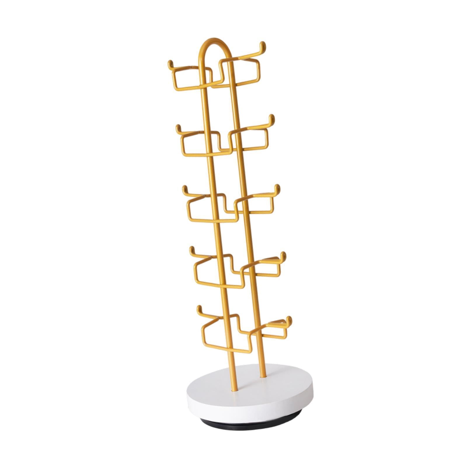 Stgfyxgs 5 Tier Sunglasses Organizer Jewelry Eyewear Display Sunglasses Holder Stand Home Decor Office Gifts for Women Sunglasses
