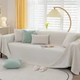 thumbnail image 1 of Waterproof Sofa Towel Solid Color Sofa Cover Multifunctional Dustproof Durable Sofa Cover Couch Cover for Living Room Decor, 1 of 5