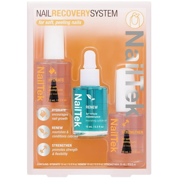 Kit de recuperación de uñas Nail Tek para uñas dañadas, 15 ml
