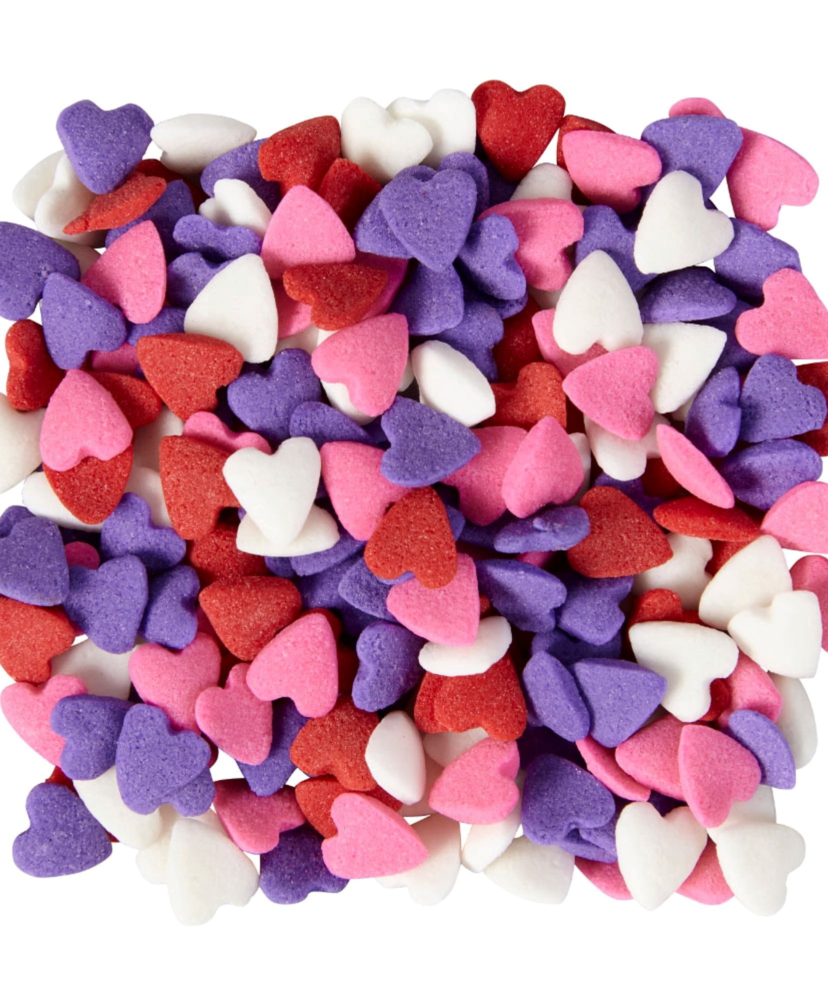 Valentines Confetti Hearts Sprinkles Mix Decorations 3.49 oz Wilton