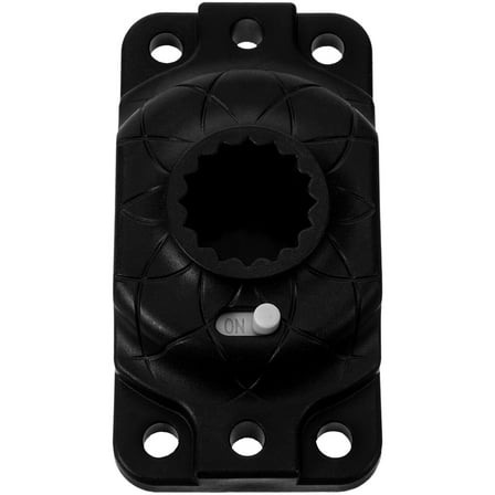 PBPBOX Multifunctional Black Kayak Accessory Base Compatible with Paddle Rack and Rod Holder