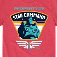 thumbnail image 3 of Lightyear - Property of Star Command Badge - Toddler And Youth Short Sleeve Graphic T-Shirt, 3 of 5
