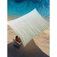 thumbnail image 2 of Sun Shade Sail 8'x10' Sage Green Lines Rectangle Sun Shade Sails Canopy Waterproof Abstract Art Outdoor Sunshades Sand UV Block Cover Shades Cloth for Patio Backyard Garden Deck Porch Lawn, 2 of 9