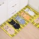 thumbnail image 4 of Toystoory Alfombrillas de bienvenida con diseño de gato de dibujos animados, alfombras antideslizantes para baño, habitación y cocina, nuevas Juegos de accesorios de baño gato negro 60*90cm, 4 of 6