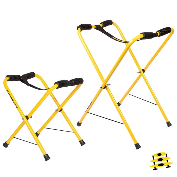 Suspenz Folding Kayak Stand, Large Portable Racks for Kayaks, Canoes & SUPs - 150 lb Capacity